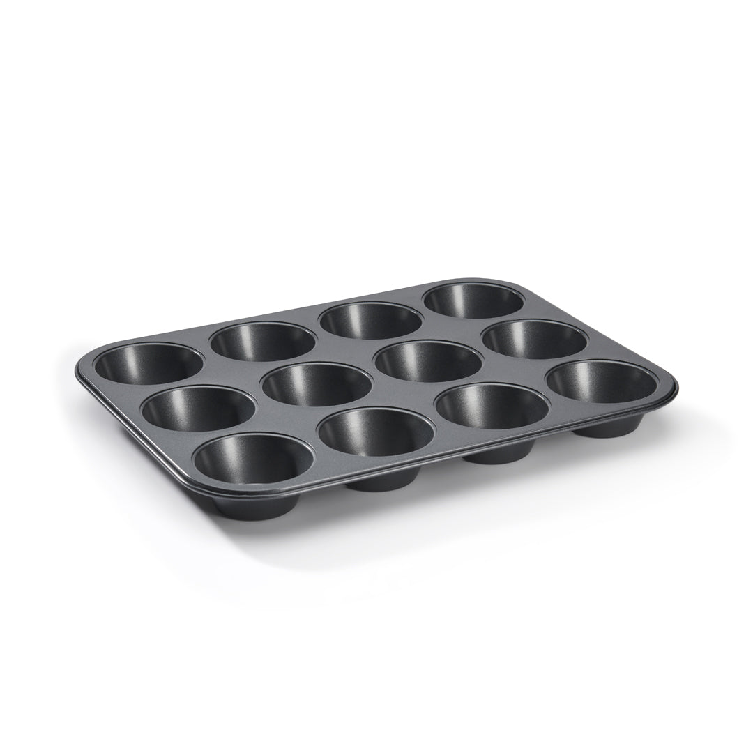 De Buyer Non-Stick Steel 12-Hole Muffin Tray