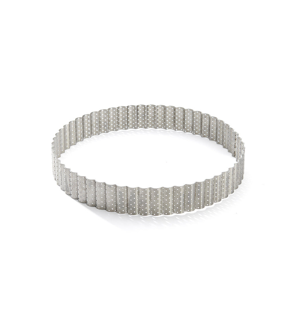 De Buyer Air System Perforated Fluted Edge Pastry Ring
