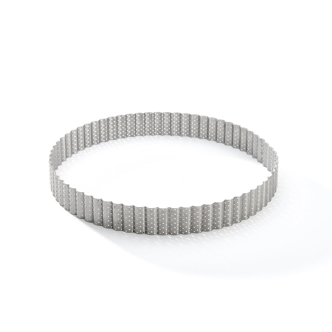 De Buyer Air System Perforated Fluted Edge Pastry Ring