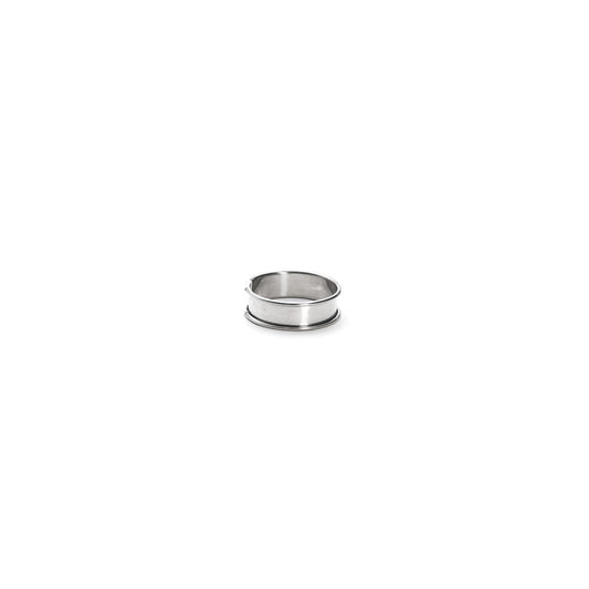 De Buyer S/S Rolled Edge Tart Ring