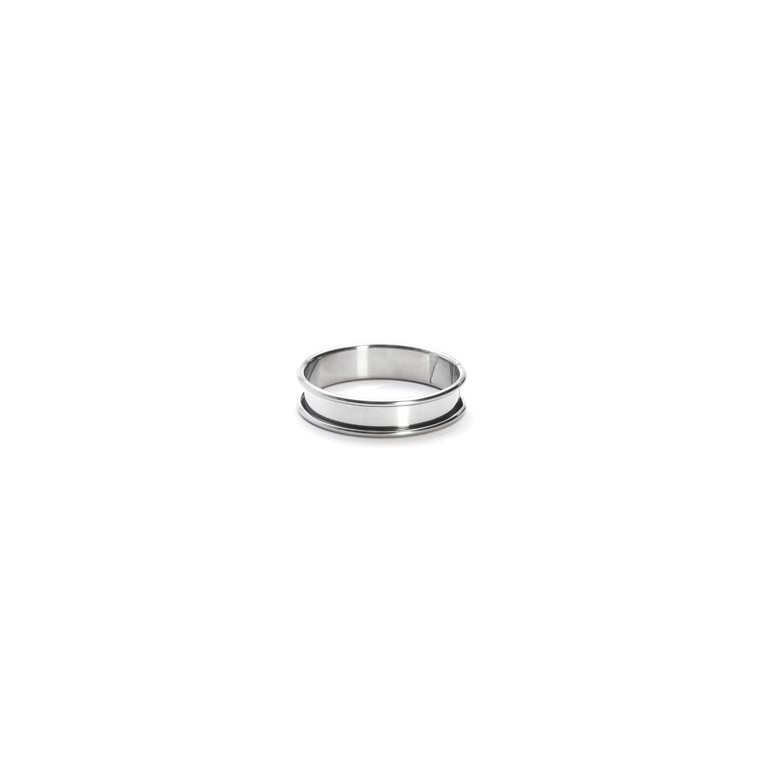 De Buyer S/S Rolled Edge Tart Ring