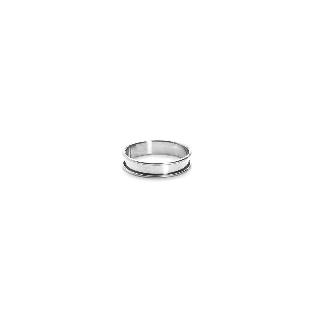 De Buyer S/S Rolled Edge Tart Ring