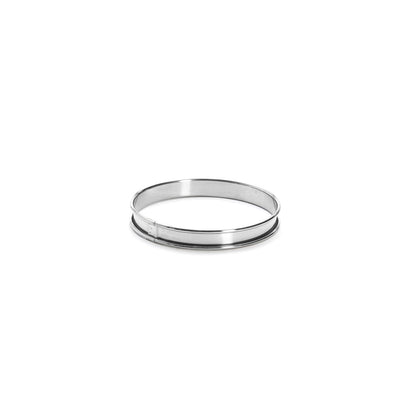 De Buyer S/S Rolled Edge Tart Ring