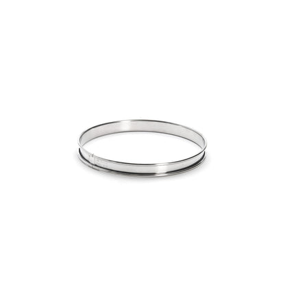 De Buyer S/S Rolled Edge Tart Ring