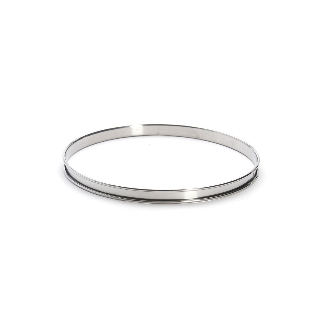De Buyer S/S Rolled Edge Tart Ring