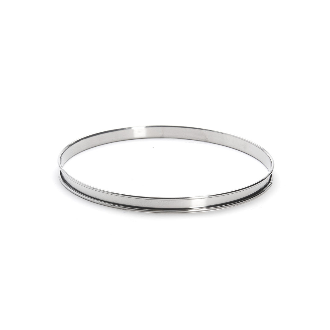 De Buyer S/S Rolled Edge Tart Ring