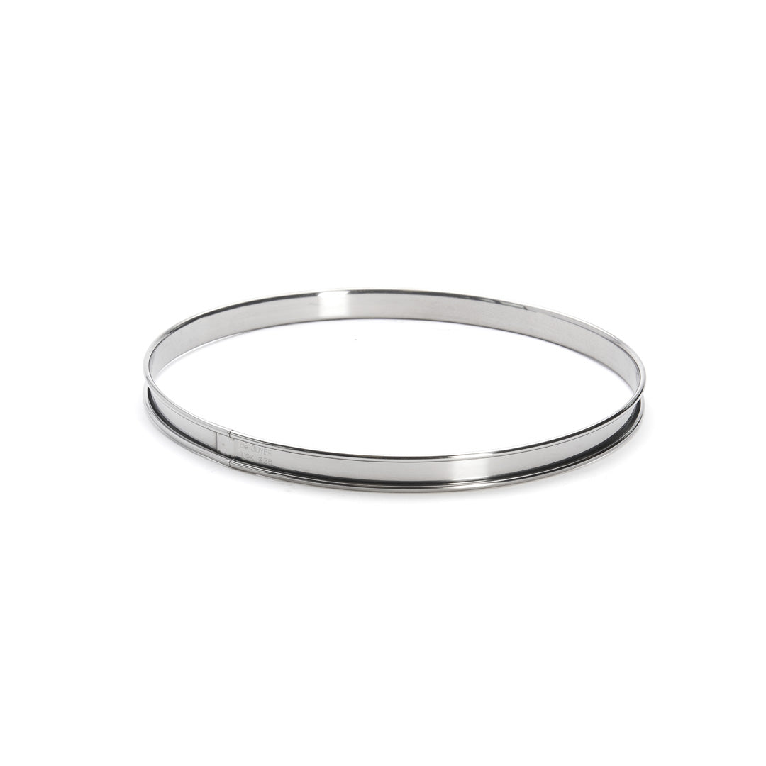 De Buyer S/S Rolled Edge Tart Ring