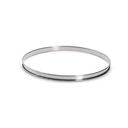 De Buyer S/S Rolled Edge Tart Ring