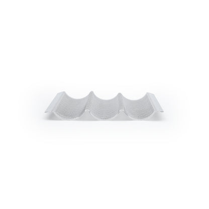De Buyer Air System Perforated Stainless Steel Baguette Tray