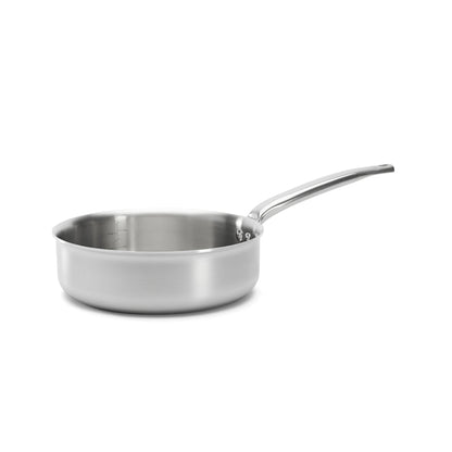 De Buyer Alchimy 3-Ply S/S Straight Saute Pan (Excluding Lid)