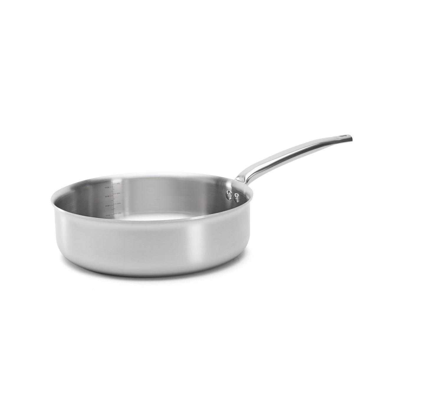 De Buyer Alchimy 3-Ply S/S Straight Saute Pan (Excluding Lid)