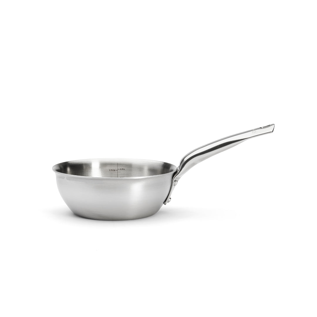 De Buyer Alchimy 3-Ply S/S Rounded Saute Pan (Excluding Lid)
