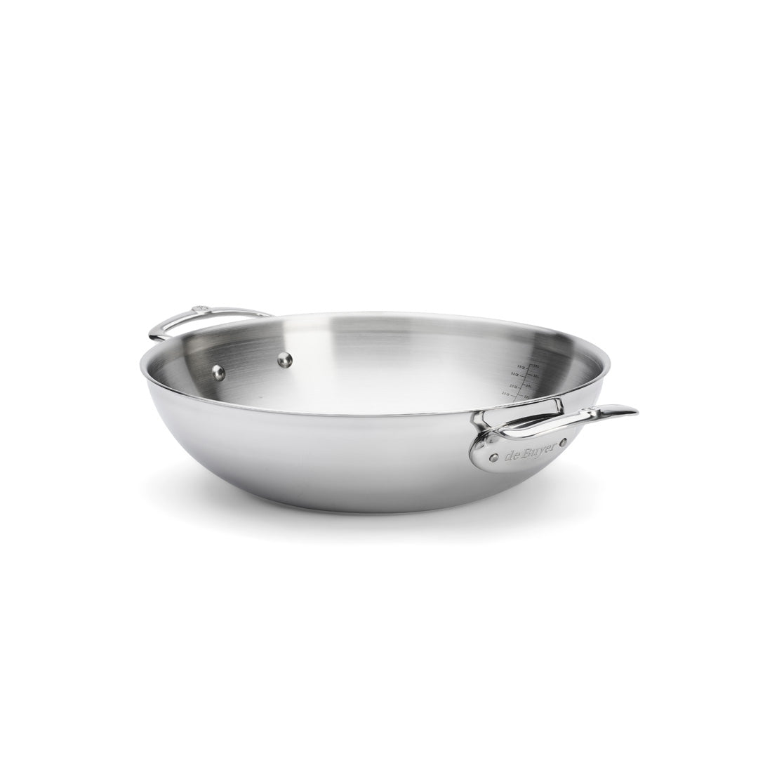 De Buyer Affinity 5-Ply S/S Wok