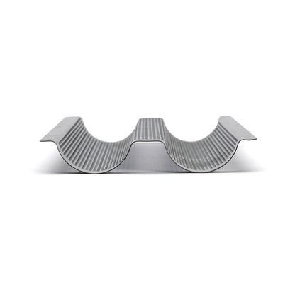De Buyer Perforated Steel Non-Stick Baguette Tray