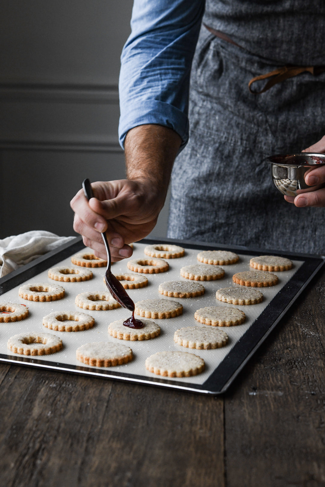 De Buyer Aluminium Baking Tray Oblique Edges (Pack Of 5)