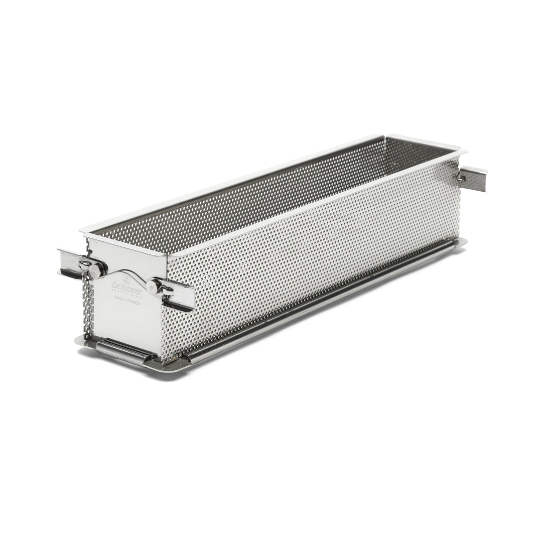 De Buyer Air System Geoforme Foldable Perforated S/S Rectangular Mould