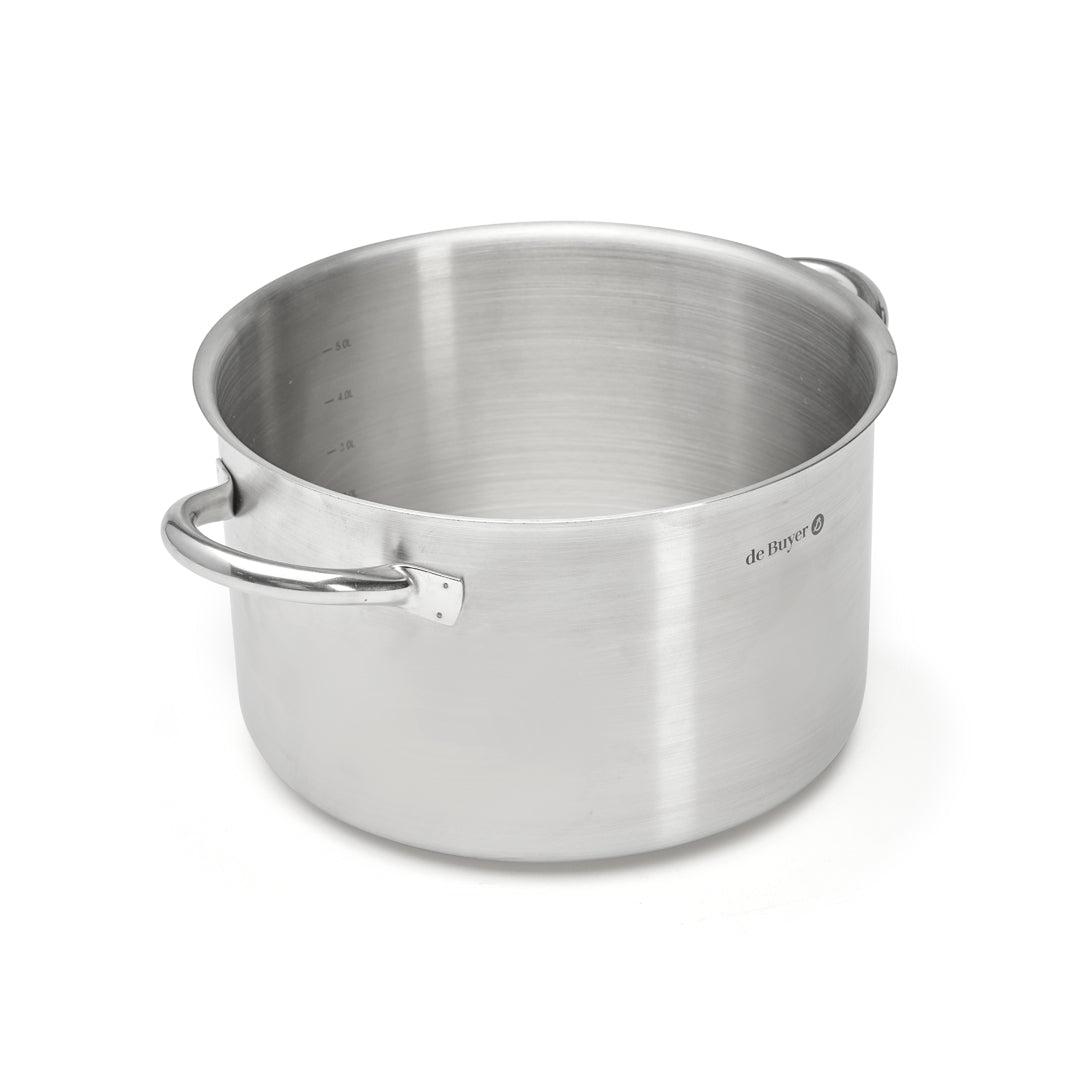 De Buyer Prim'Appety S/S High Stewpan / Low Stockpot