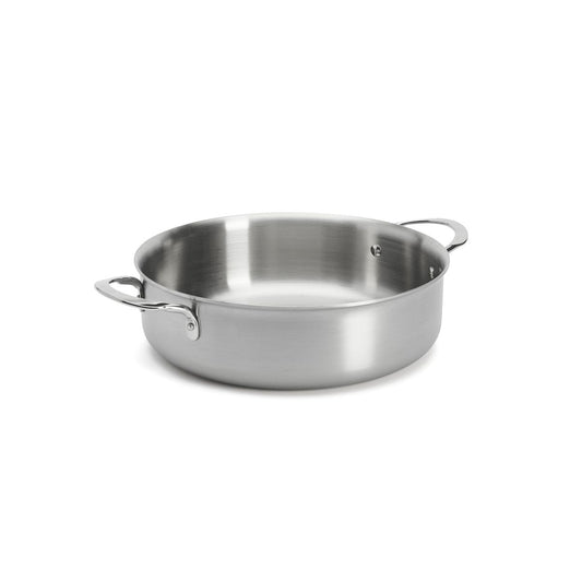 De Buyer Alchimy 3-Ply S/S Double Handle Straight Saute Pan (Excluding Lid)