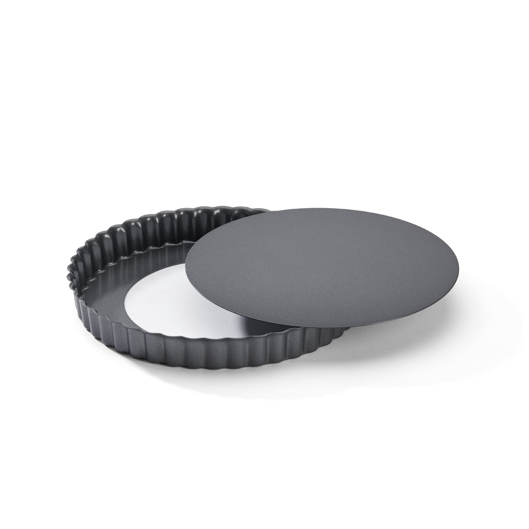 De Buyer Non-Stick Steel Loose Base Pastry Moulds