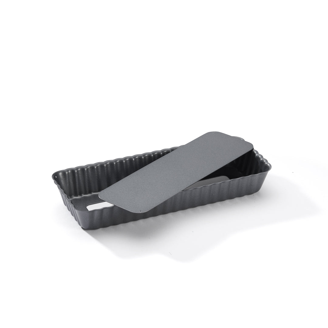 De Buyer Non-Stick Steel Loose Base Pastry Moulds