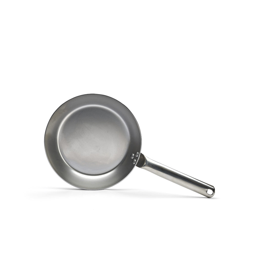 De Buyer Carbone Plus Steel Frying Pan With Cold S/S Handle (Pack Of 3)
