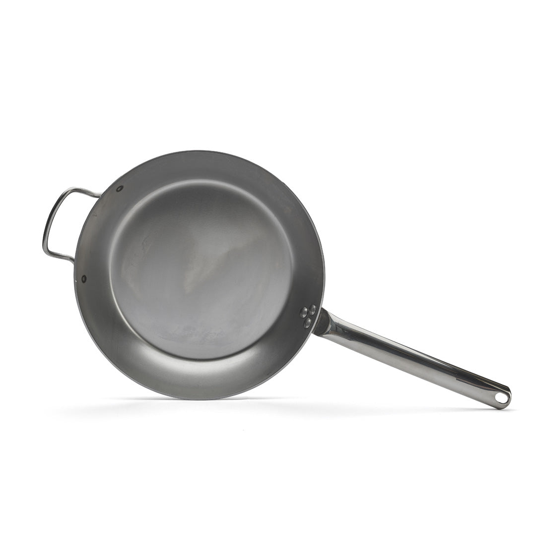 De Buyer Carbone Plus Steel Frying Pan With Cold S/S Handle (Pack Of 3)