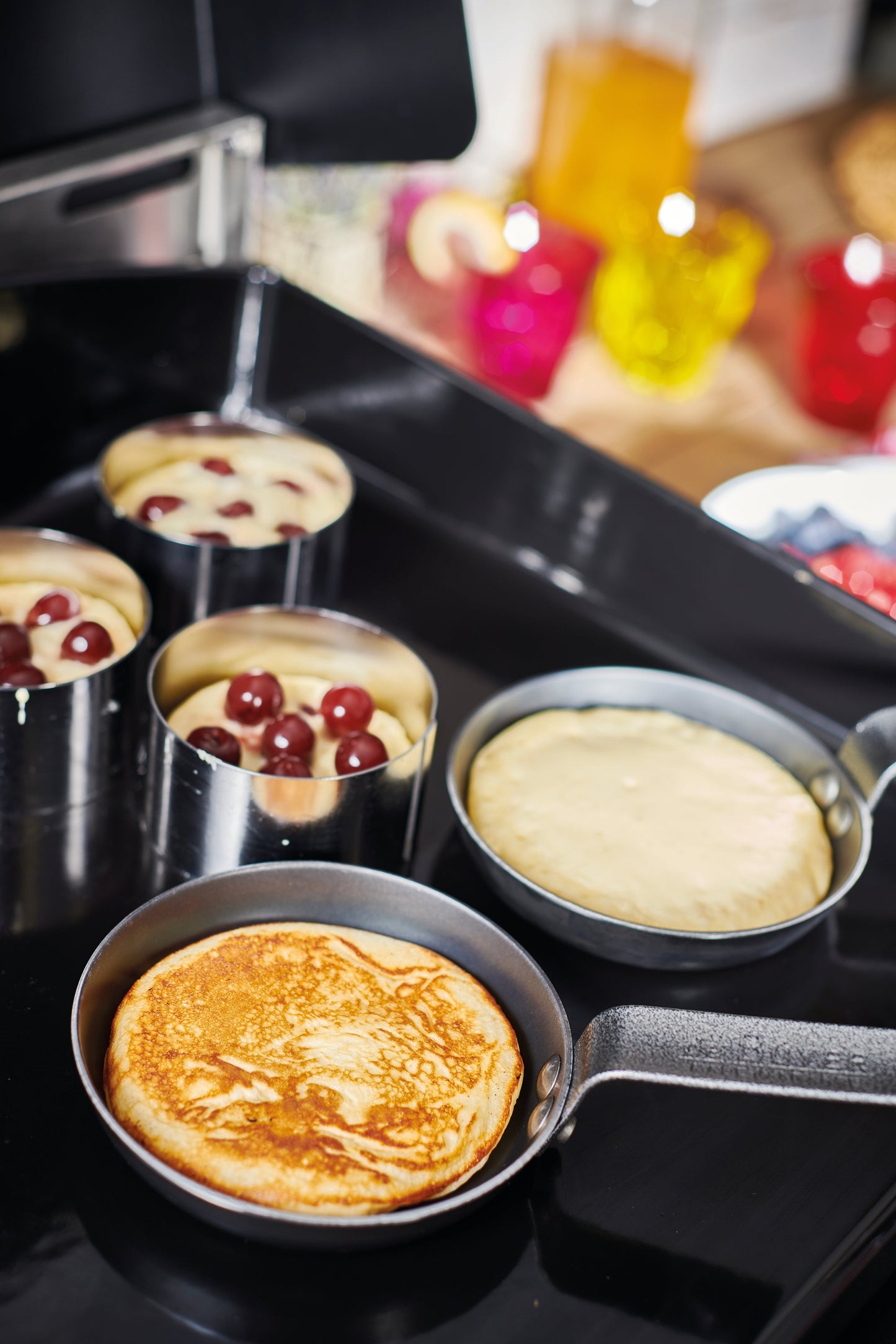 De Buyer Blue Carbon Steel Blini Pan 12cm (Pack Of 5)