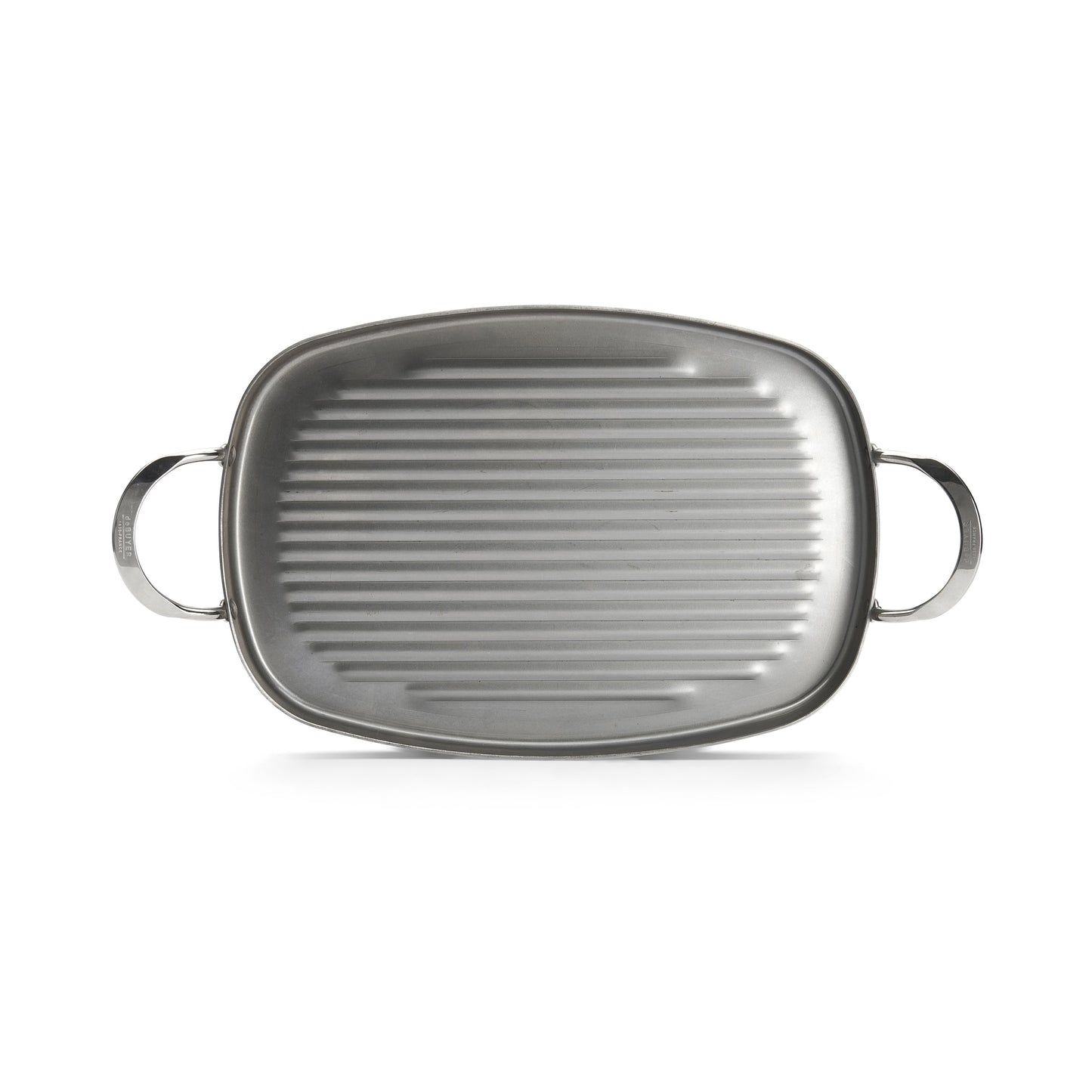 De Buyer Steel Rectangular Grill Pan With 2 S/S Handles 38 x 36 x 2.5cm