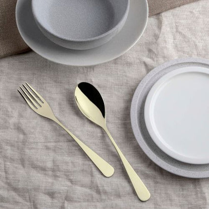 Pintinox Audrey 18/10 Treasure Champagne Finish Cutlery (Pack of 12)