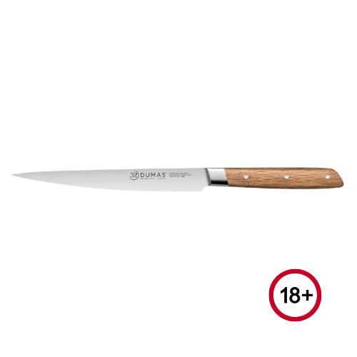 32 Dumas Signature 18cm / 7" Flexible Filleting Knife Holm Oak
