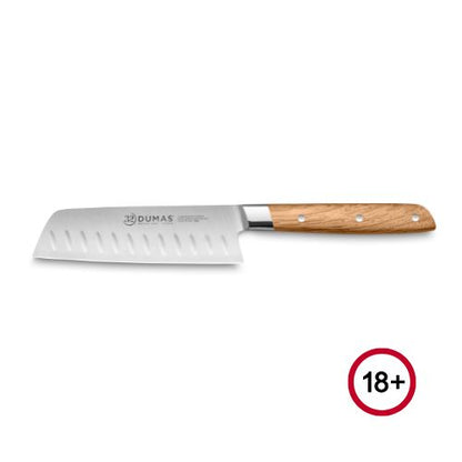 32 Dumas Signature 13cm / 5" Mini-Santoku Knife Holm Oak