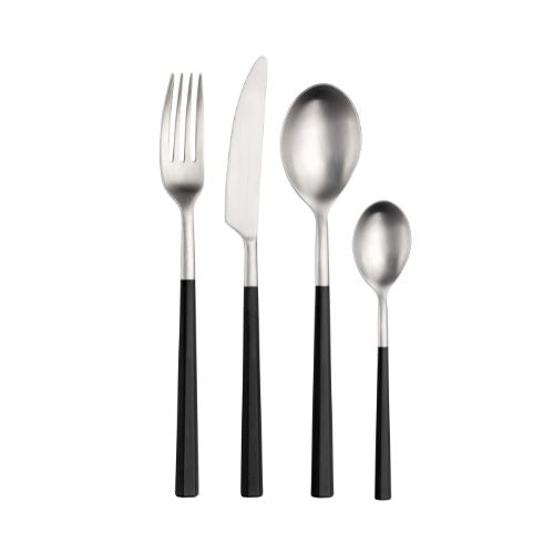 Pintinox Hive 18/10 Satin+ SPS Black (Pack of 12)