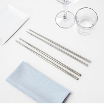 Pintinox Hollow Handle Chopsticks 18/10 Satin Finish (Pack of 12)