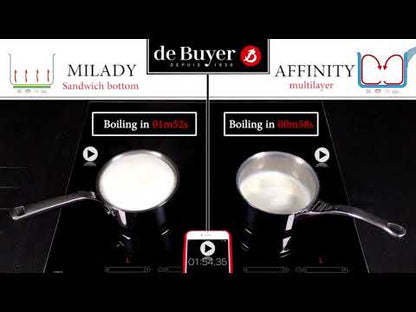 De Buyer Affinity 5-Ply S/S Saute Pan