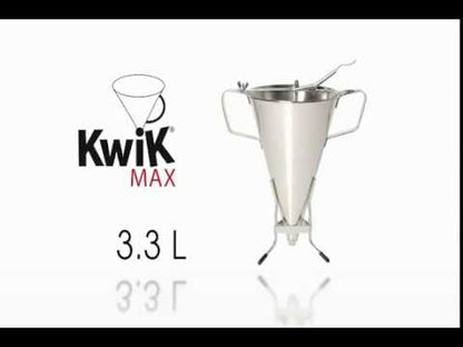 De Buyer Kwik Max Piston Funnel 3.3L