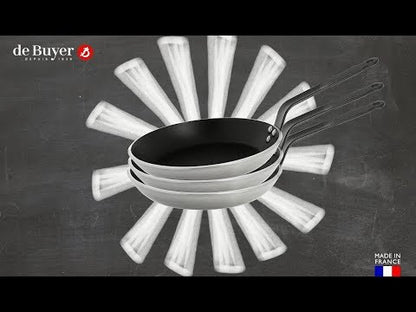 De Buyer Choc Classic Non-Stick Frying Pan (Pack Of 3)
